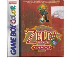 Zelda : Oracle of Seasons (GBC) m. kasse (skadet) og manual