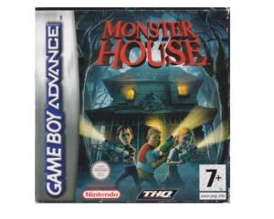 Monster House m. kasse og manual (GBA)