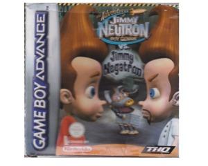 Jimmy Neutron vs Jimmy Negatron m. kasse (slidt) og manual (GBA)