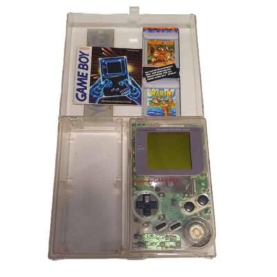 Game Boy (GB) (clear) i plast kasse (special edition)