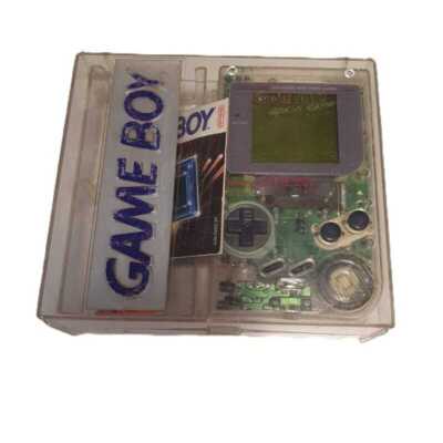 Game Boy (GB) (clear) i plast kasse (special edition)
