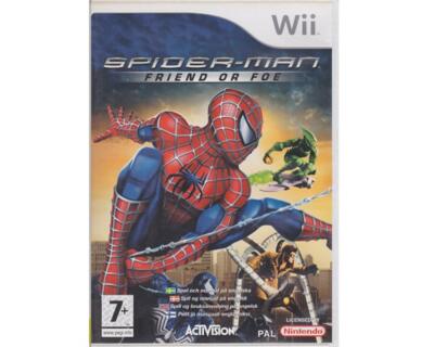 Spiderman : Freund oder Feind (tysk kasse og manual) (Wii)