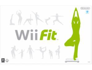 Wii Fit Board incl Wii Fit m. kasse (skadet) og manual (ubrugt) (Wii)