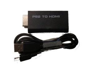 PS2 til HDMI adaptor (brugt)