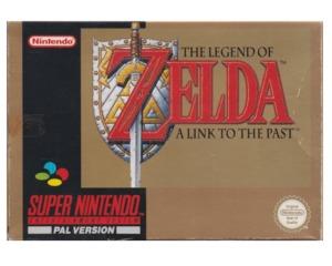 Zelda, The Legend of : A Link to the Past (scn) m. kasse og manual (SNES)