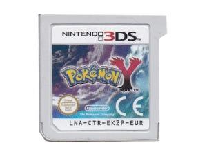 Pokemon Y u. kasse og manual (3DS)