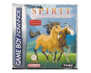 Spirit m. kasse (slidt) og manual (GBA)