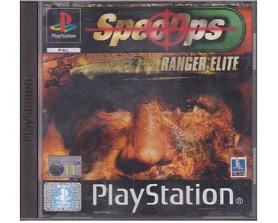 Spec Ops : Ranger Elite  (meget dårlig kasse) u. manual (PS1)