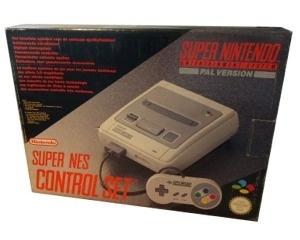 Super Nintendo incl 1 pads (hol) m. kasse og manual