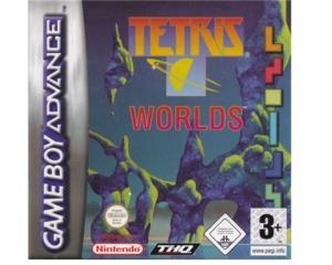 Tetris Worlds m. kasse (slidt) og manual (GBA)