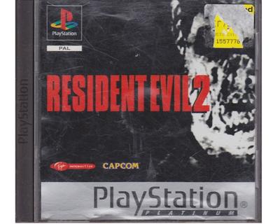 Resident Evil 2 (platinum) u. manual (PS1)