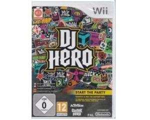 DJ Hero (kun spil) (forseglet) (Wii)