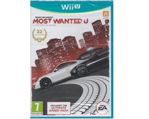 Need for Speed : Most Wanted U (forseglet) (Wii U)