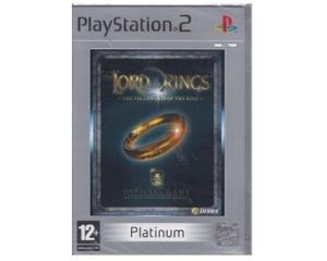 Lord of the Rings : The Fellowship of the Ring (platinum) (forseglet) (PS2)