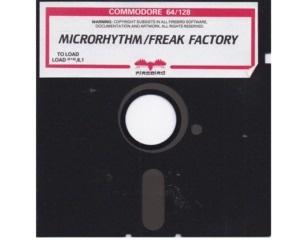 Microrythm / Freak Factory (disk) u. kasse (Commodore 64)