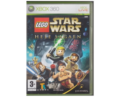 Lego : Star Wars : Hele Sagaen u. manual (Xbox 360)