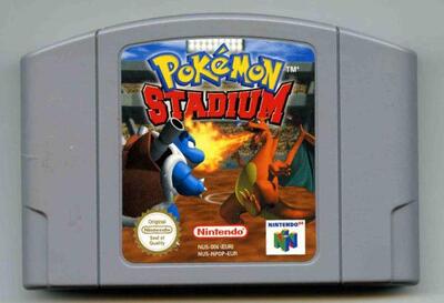 Pokémon Stadium m. transfeer pak (N64)