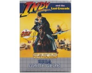 Indiana Jones and the Last Crusade m. kasse og manual (Game Gear)