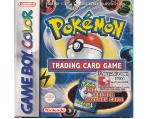 Pokemon Trading Card Game m. kasse (slidt) og manual (GBC)