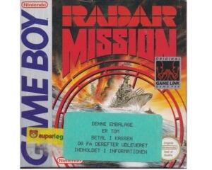 Radar Mission (scn) m. kasse og manual (GameBoy)