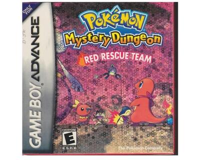Pokemon Mystery Dungeon : Red Rescue Team m. kasse (GBA)