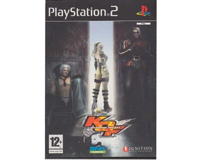 King of Fighters : Maximum Impact u. begge manualer (PS2)