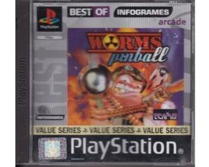 Worms Pinball (PS1) u. manual (Best of) (PS1)
