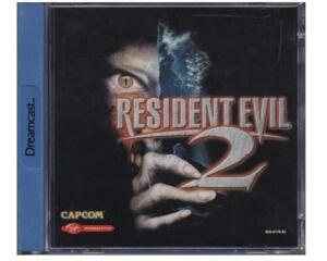 Resident Evil 2 m. kasse og manual (tysk) (Dreamcast)