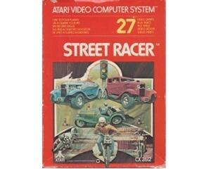 Street Racer (Atari 2600) m. kasse og manual