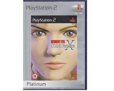 Resident Evil : Code Veronica X (platinum) u. manual (PS2) 