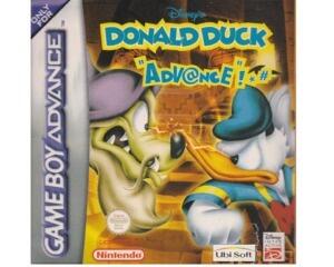 Donald Duck Advance m. kasse (slidt) og manual (GBA)