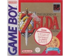 Zelda : Links Awakening (dårlig label) (ukv) (classics)m. kasse og manual (GameBoy)