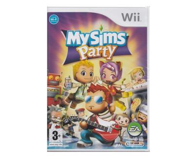 MySims : Party u. manual (Wii) 
