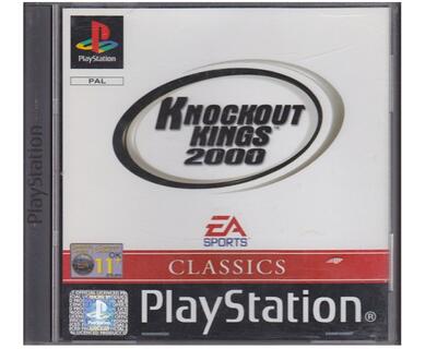 Knockout Kings 2000 (classics) u. manual (PS1)