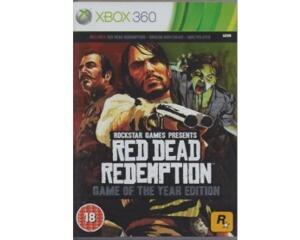 Red Dead Redemption (tysk kasse og manual) (game of the year edition) (Xbox 360) 
