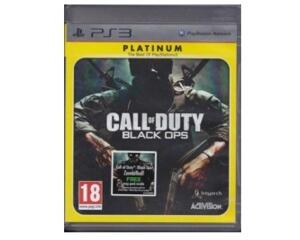Call of Duty : Black Ops u. manual (platinum) (PS3)