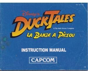 Duck Tales (slidt) (FRA) (Nes manual)