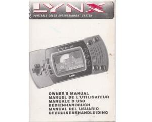 Atari Lynx (Atari Lynx manual)