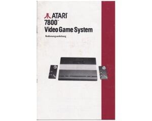 Atari 7800 Video Game System (tysk) (Atari 7800 manual)