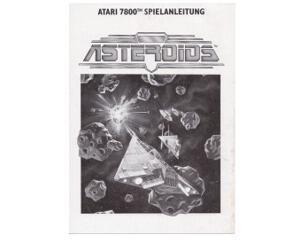 Asteroids (tysk) (Atari 7800 manual)