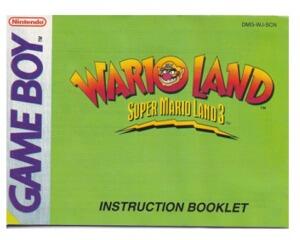 Warioland : Super Mario Land 3 (SCN) (slidt) (GameBoy manual)