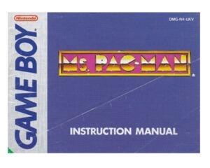 Ms. Pac-man (UKV) (slidt) (GameBoy manual)