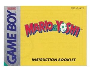 Mario & Yoshi (UKV) (GameBoy manual)