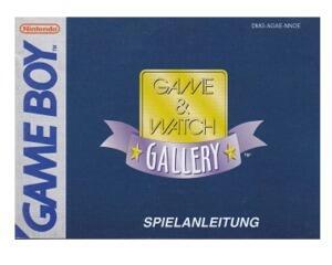 Game & Watch Gallery (NOE) (GameBoy manual)