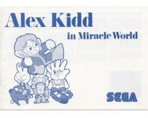 Alex Kidd in Miracle World (SMS manual)