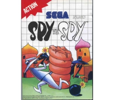 Spy vs Spy m. kasse og manual (SMS)