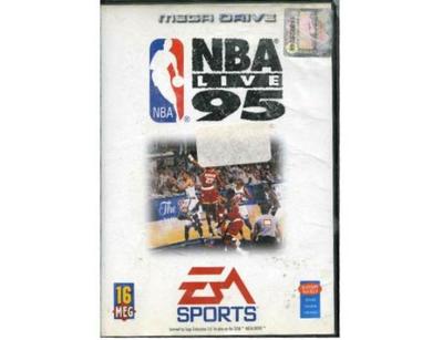 NBA live 95 m. kasse (dårlig stand) og manual (SMD)