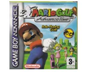 Mario Golf : Advance Tour m. kasse og manual (GBA)