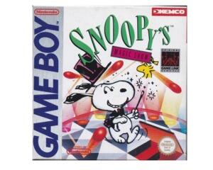 Snoopy's Magic Show (ukv) m. kasse og manual (GameBoy)