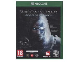 Shadow of Mordor (game of the year edition) (Xbox One)